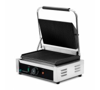 Гриль контактний Hurakan HKN-PE34R одинарний ребро