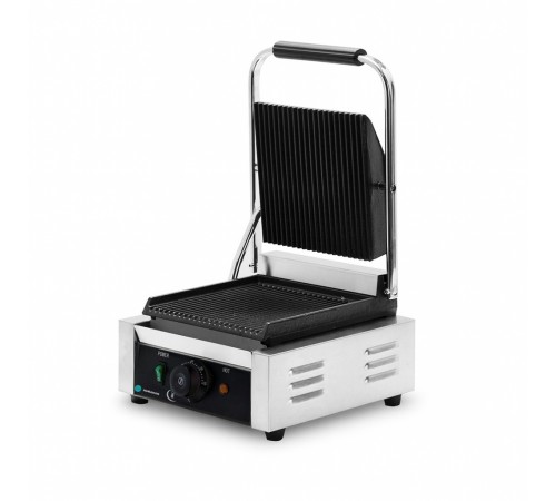 Гриль контактний Hurakan HKN-PE22R одинарний ребро