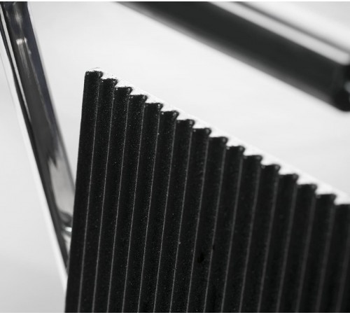 Гриль контактний Hurakan HKN-PE22R одинарний ребро