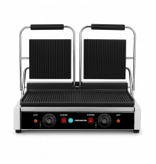 Гриль контактний Hurakan HKN-PE44R подвійний ребро