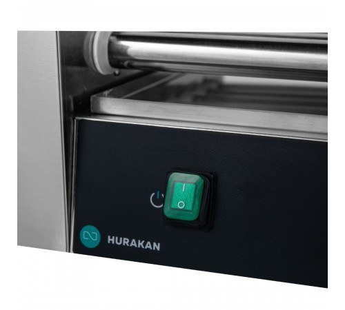 Гриль "хот-дог" Hurakan HKN-GW7M на 7 роликів