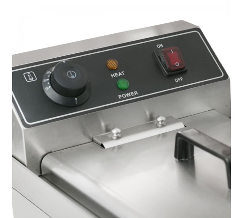 Фритюрниця Hurakan HKN-FT10N одинарна з краном 10 л