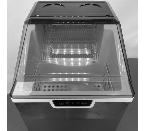 Льодогенератор заливного типу Hurakan HKN-IMF17, 15 кг пальчик