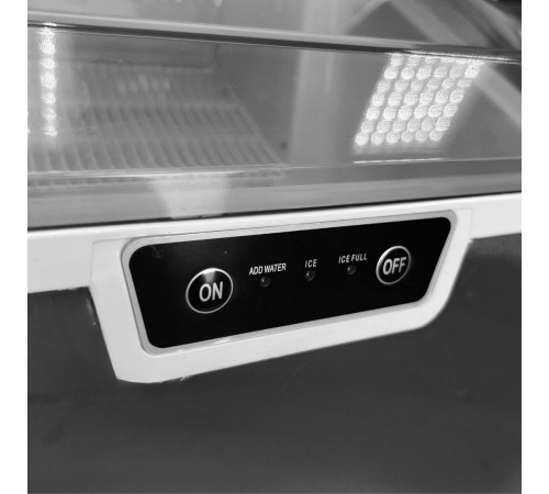 Льодогенератор заливного типу Hurakan HKN-IMF17, 15 кг пальчик