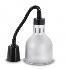 Лампа інфрачервона Hurakan HKN-DL775, 190 мм срібна