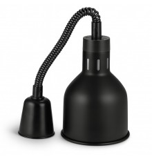 Лампа інфрачервона Hurakan HKN-DL775, 190 мм чорна