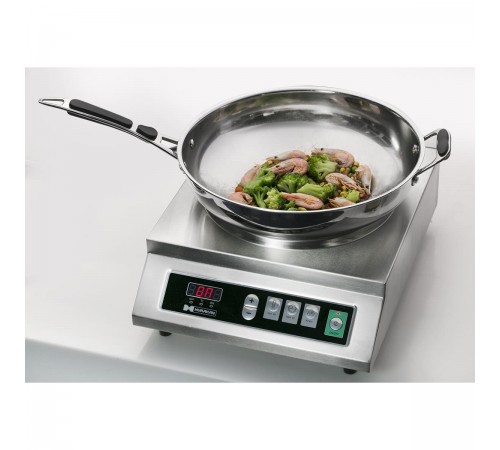Плита індукційна вок Hurakan HKN-ICW35M WOK з механічним управлінням, 3500w