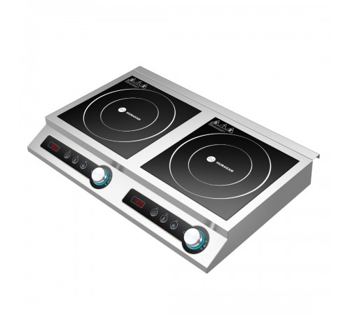 Плита індукційна Hurakan HKN-ICF70D 2-х конфорочна, 7000w