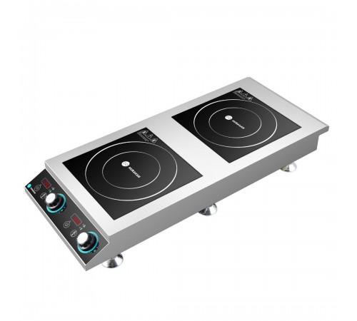 Плита індукційна Hurakan HKN-ICF70D2V 2-х конфорочна, 7000w