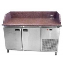 Стіл для піци Tehma 2 двері з бортами (700)