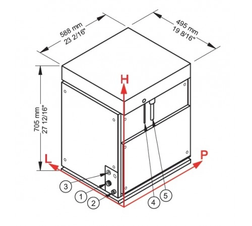 Льодогенератор Brema M Split600