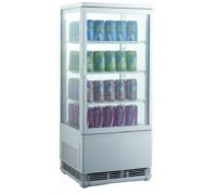 Шафа-вітрина холодильна EWT INOX RT68L