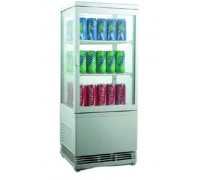 Шафа-вітрина холодильна EWT INOX RT58L
