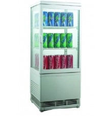 Шафа-вітрина холодильна EWT INOX RT58L