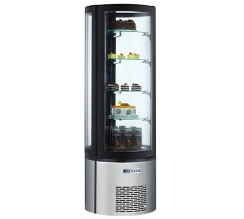 Холодильна вітрина EWT INOX ARC400R (БН)