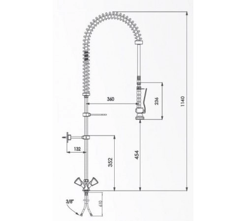 Душуючий пристрій CANCAN MT01