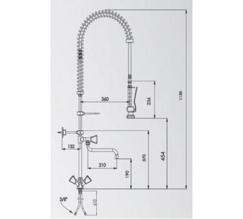 Душуючий пристрій CANCAN MT02