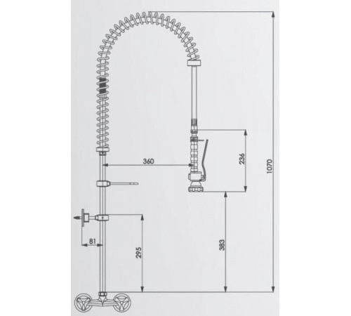 Душуючий пристрій CANCAN MT03