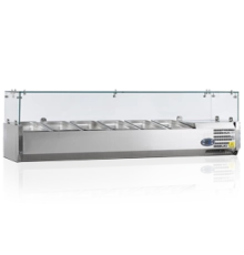 Холодильна вітрина для топінгу Rauder SRV 2000/330