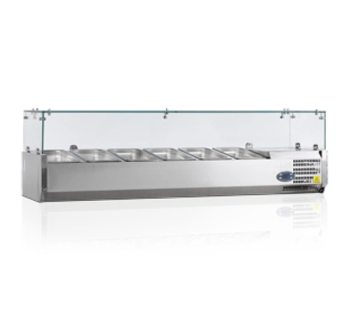 Холодильна вітрина для топінгу Rauder SRV 2000/330