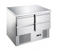 Холодильний стіл GGM GASTRO SAG97E4ND 0,9 x 0,7м
