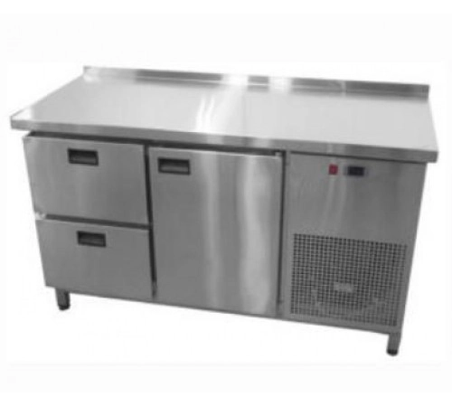 Стіл холодильний Tehma 1 двері і 2 ящики (600)