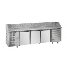 Стіл піцерійний Tecnodom PZ04EKOC6SX