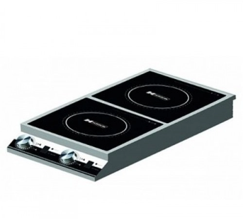 Плита індукційна Hurakan HKN-ICF70D2V 2-х конфорочна, 7000w