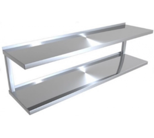 Полиця кухонна навісна 2-х рівнева