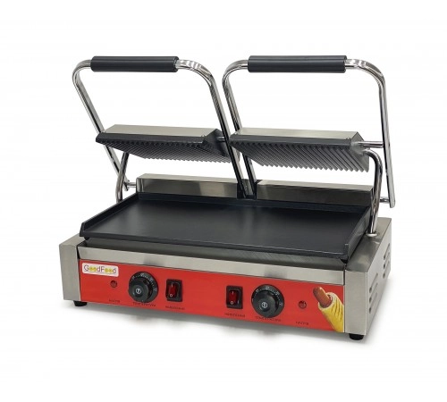 Гриль контактний GoodFood ECG20EA Panini RED