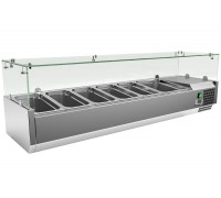 Вітрина для топінгу REEDNEE VRX1500/380FG