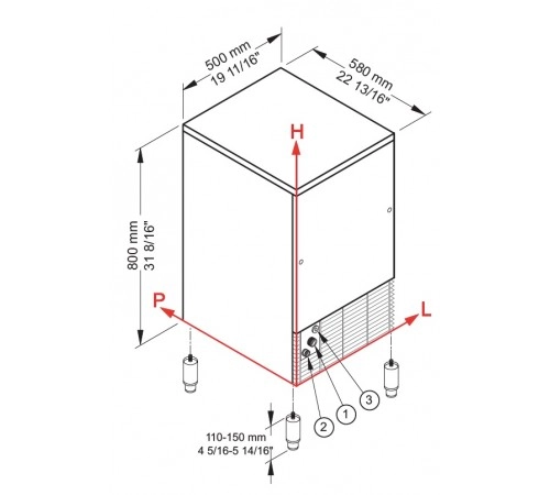 Льодогенератор Brema CB425AHC B-QUBE