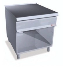 Стіл нейтральний з поліцею на закр. базі Bertos SN9-8M+S+S2P400