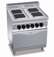 Плита електрична Bertos E7PQ4+FE