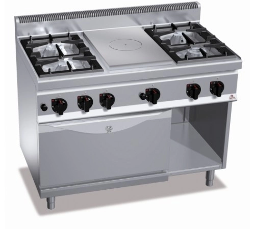 Плита газова Bertos G7T4P4F+FG