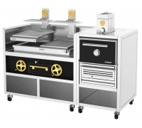 Пекти на деревному вугіллі Josper CVJ-50-2-1-PRO-S