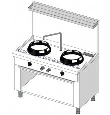 Плита газова Casta CC02.2T.MU.AP.KA.MC.MEN.ALZ600