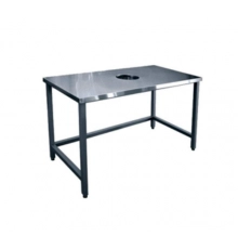 Стіл виробничий з відв. для харчових відходів Економ 430