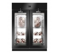 Шафа холодильна Meatico AC9618 STG GREEN MEAT 1500 BLACK PANORAMA