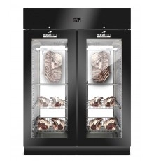 Шафа холодильна Meatico AC9618 STG GREEN MEAT 1500 BLACK PANORAMA