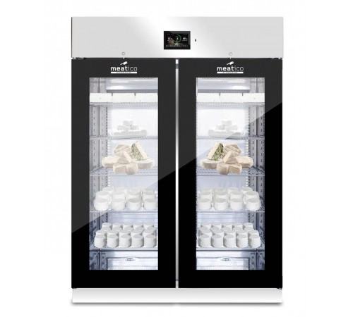 Шафа холодильна Meatico AC8613 STG GREEN ALL 1500 GLASS CF