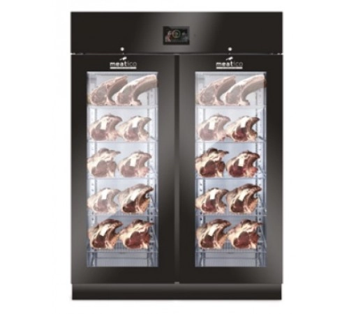 Шафа холодильна Meatico AC8619 STG GREEN ALL 1500 BLACK CF