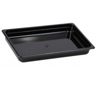 Гастроємність із чорного полікарбонату GN1/1 (H) 65 мм