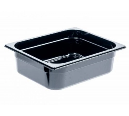 Гастроємність із чорного полікарбонату GN1/2 (H) 150 мм