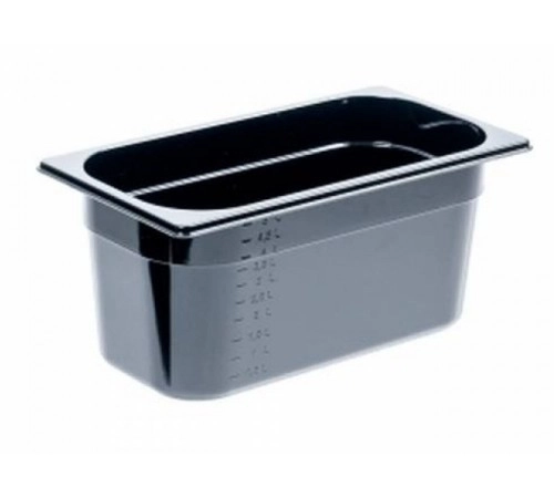 Гастроємність із чорного полікарбонату GN1/3 (H) 150 мм