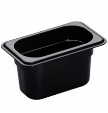 Гастроємність із чорного полікарбонату GN1/9 (H) 100 мм