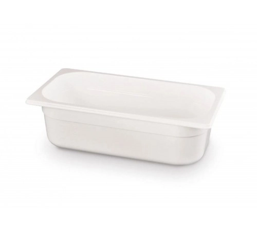 Гастроємність із білого полікарбонату GN 1/3 (H) 100 мм