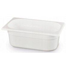 Гастроємність із білого полікарбонату GN 1/4 (H) 100 мм
