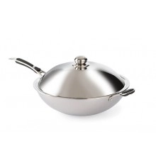 Сковорода WOK з кришкою FROSTY PA400B