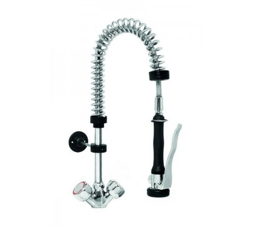 Змішувач з висувним виливом Hendi 970300